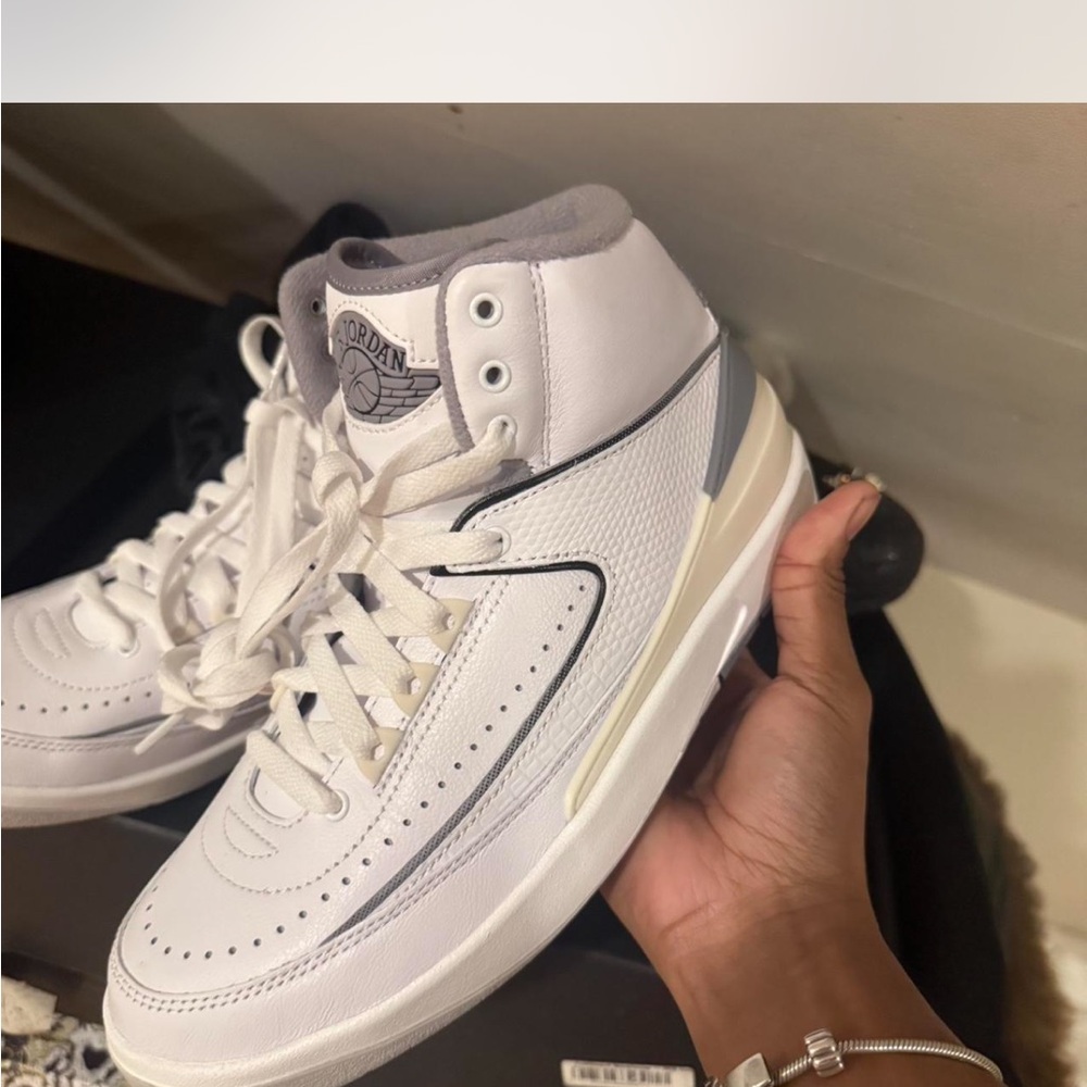 Jordan Kids Sneakers White Gray